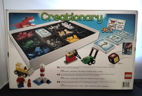 LEGO CREATIONARY #3844 Family Board Game Sealed NIB