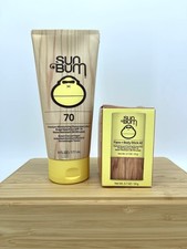 Sun Bum SPF70 Sunscreen  Face Body Stick SPF40 Bundle - EXP 2027