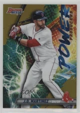 2019 Bowman's Best Power Producers Gold Refractor 11/50 JD Martinez #PP-JDM 3hd