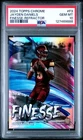 2024 Topps Chrome - Finesse Jayden Daniels #F-3 Refractor (RC) PSA 10