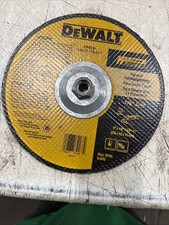 1 DeWalt HP INDUSTRIAL Type 27 DW8439 9" X 1/8" Cutting and Grinding Wheel NEW