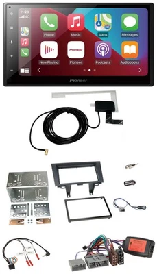 Pioneer USB Bluetooth DAB Lenkrad 2DIN Autoradio für Honda CRV 2007-2012 -17 Pin - Bild 1 von 4