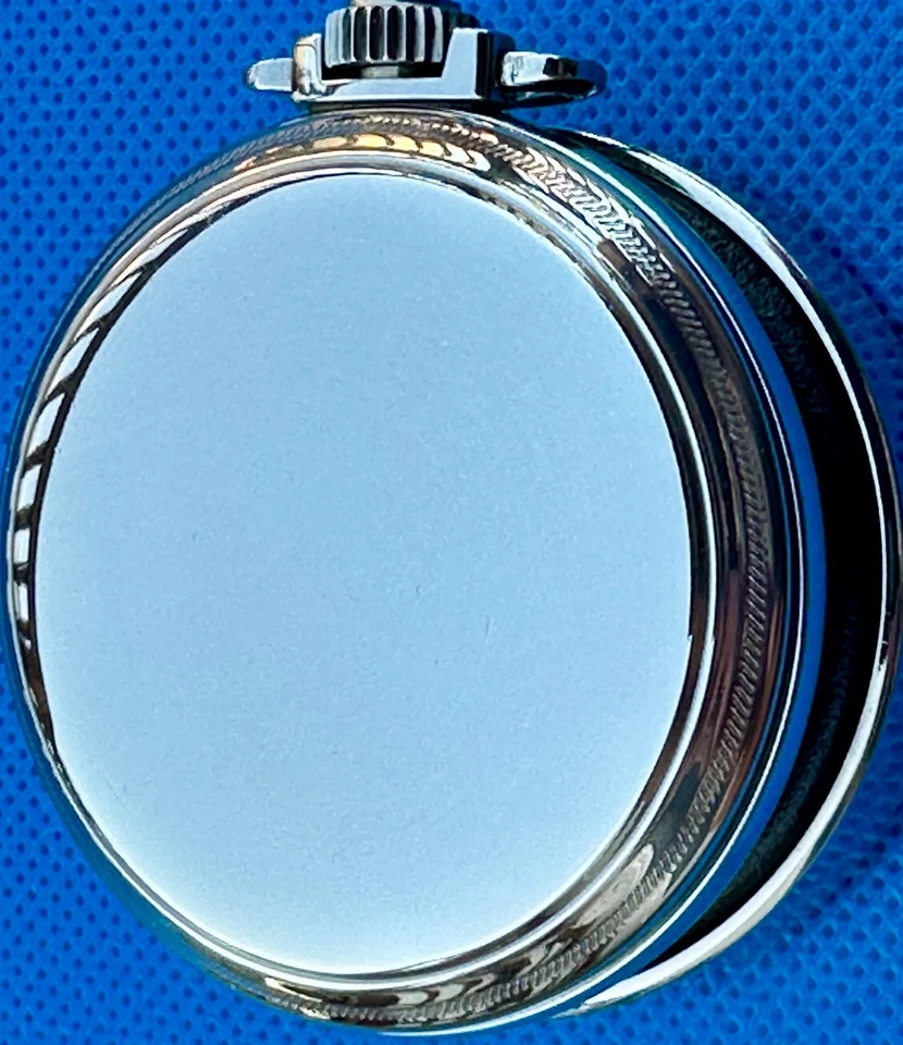 Reloj Bolsillo Hamilton Tráfico Grado Especial 925 Talla 18S 17J CIRCA 1909 Funcionando Foto 4 de 4