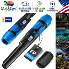 Professional Waterproof Metal Detector Pinpointer with LCD 3 Alert Modes