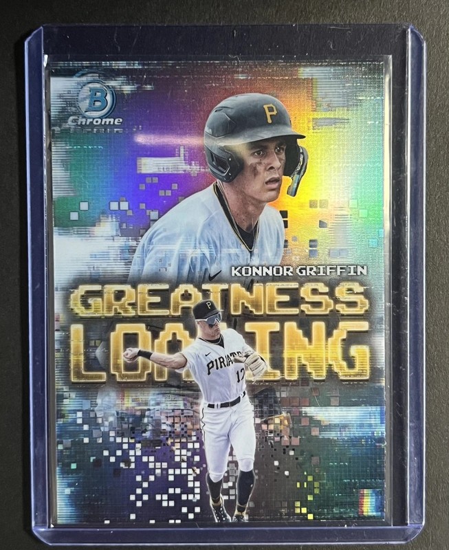 2025 Bowman - Greatness Loading Konnor Griffin #GL-13 (RC) Pittsburgh Pirates
