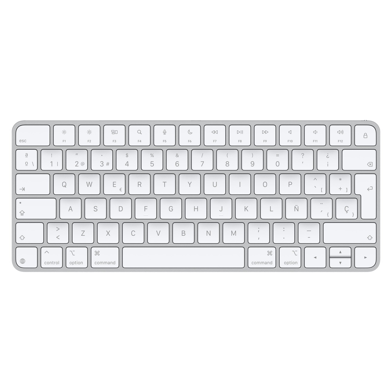 Apple Magic keyboard Universal USB + Bluetooth QWERTY Spanish White