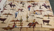 Cowboy Horses Wild West Twin Flat Sheet Sweet Jo Jo Design