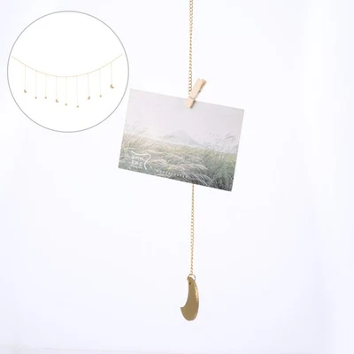 Sterne Mond hängen Ornament Hintergrund Wanddekoration Wohnzimmer DIY Anhänger - Bild 1 von 4