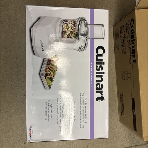 NIB Cuisinart 7 Cup Food Processor FP-7 Reversible Shredding & Slicing Discs - Picture 1 of 4