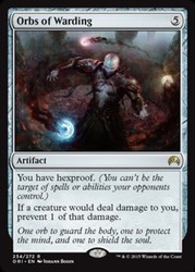Orbs of Warding #234 Rare Magic Origins MTG