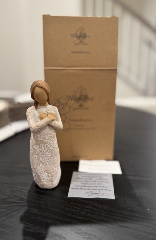 Willow Tree Remembrance Angel Figurine Light Skin 5.5” – New in Box Gift