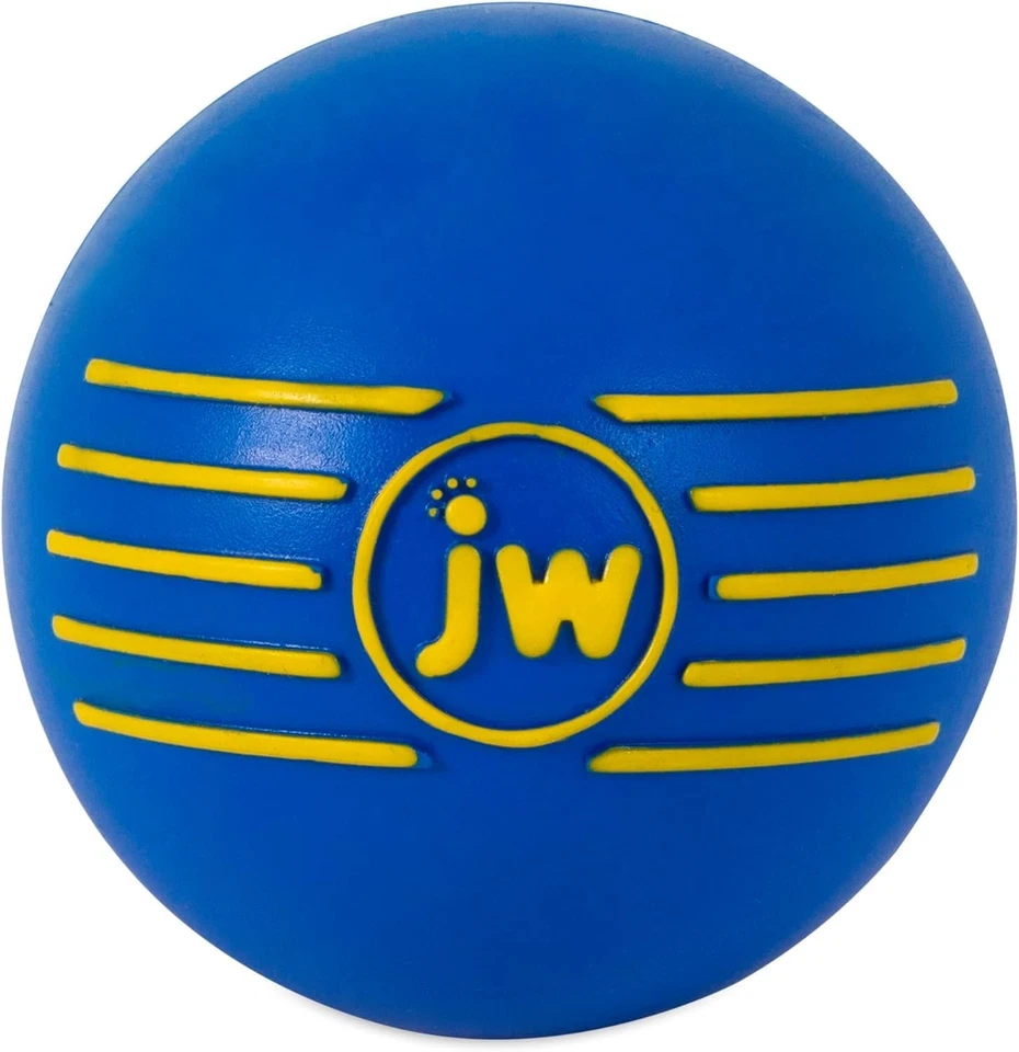 Игрушка жевательная пищалка для домашних животных собак и щенков маленький шарик упаковка 3 шт. - Изображение 3 из 4