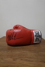 MIKE TYSON Signed LEFT HAND Everlast Red Boxing Glove With WITNESSED COA
