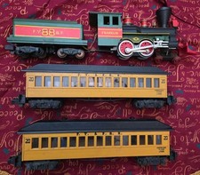 AMERICAN FLYER S GAUGE FRANKLIN STEAM LOCOMOTIVE PASSENGER TRAIN