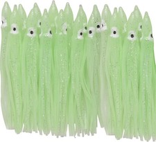Octopus Skirts Soft Plastic Fishing Lures for Trolling and Bass, 2040pcs