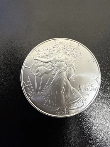 2024 American Silver Eagle Uncirculated Bullion $1 Coin 1 Ounce