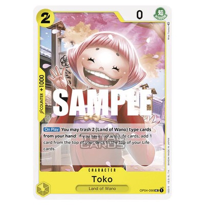 One Piece - Kingdoms of Intrigue - Toko (Uncommon) - OP04-098
