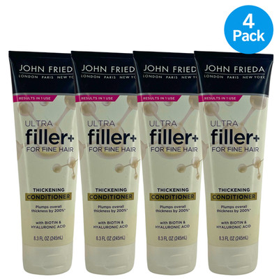 John Frieda Ultra Filler+ Thickening Conditioner for Fine Hair 250ml 4 Pack New