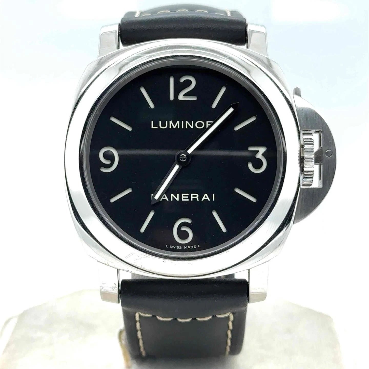 Panerai — Panerai Luminor Marina Manual Wind 44mm Stainless Steel Men's Watch PAM00112
