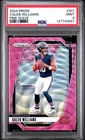 2024 Caleb Williams (RC) Panini Prizm #301 Pink Wave Rookie PSA 9