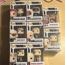 Funko Pop! House of the Dragon Corlys, Daemon, Rhaenyra, Crabfeeder 8-pack