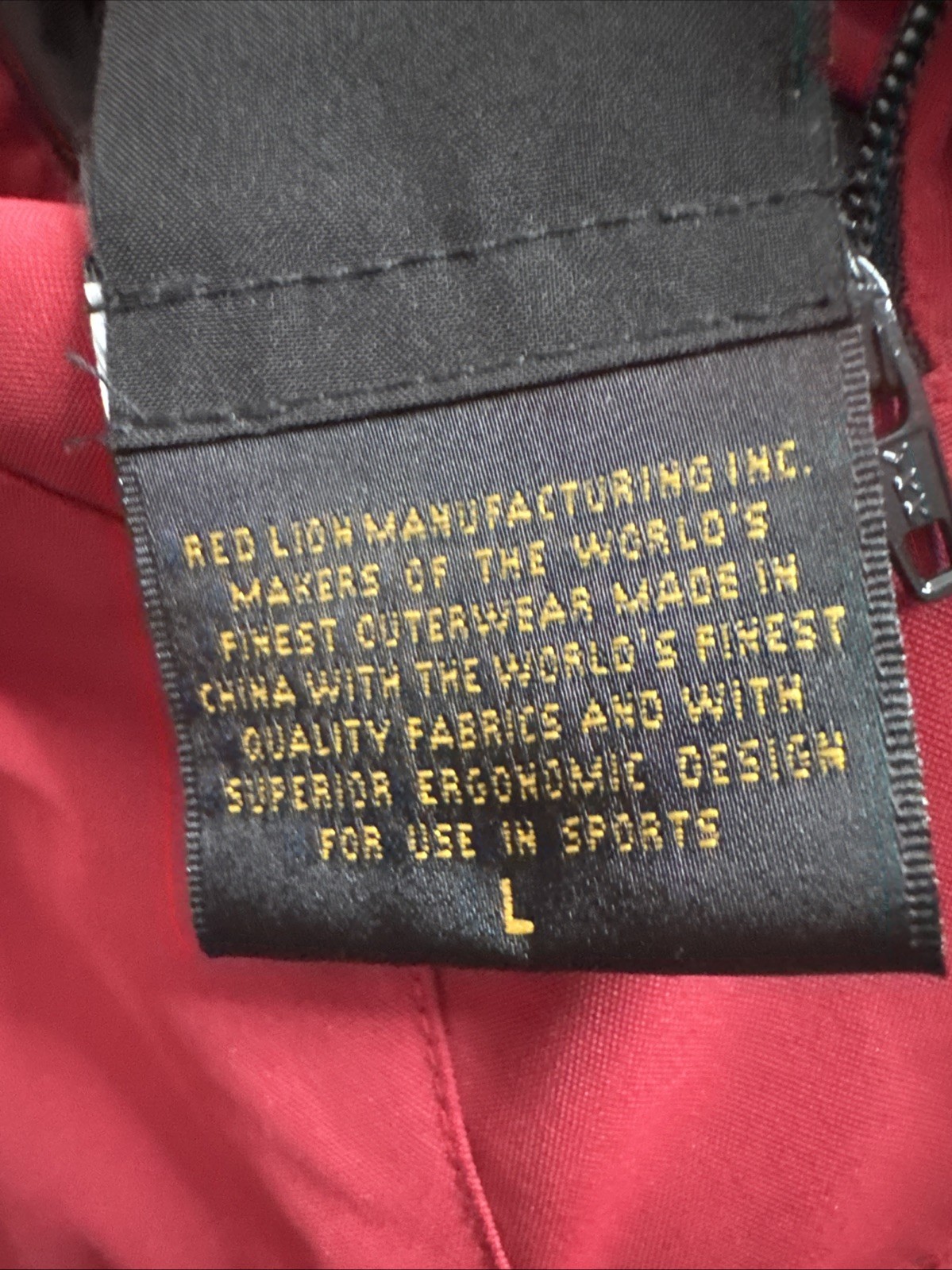 Zero Restriction Waterproof Reversible Red Black … - image 2