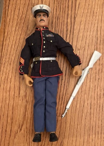 Hasbro G.I. Joe Action Marine Dress Parade Reissue Includes uniform, cap, weapon