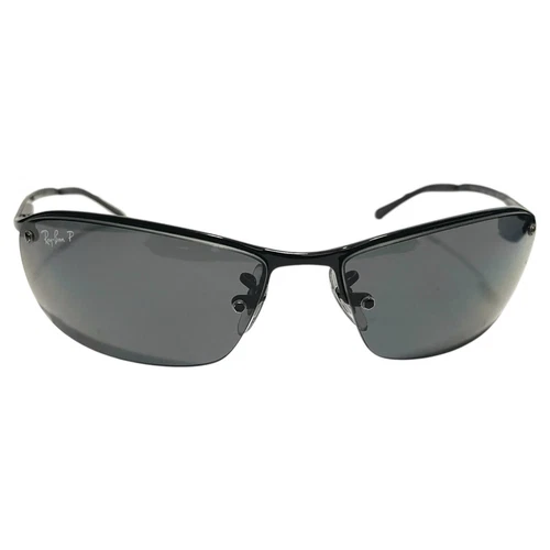 Ray-Ban RB3183 002/81 63-15 Polarized Sunglasses.  Excellent Used Condition.