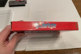 Fist of the North Star Nintendo NES with Box and Cartridge Slip Cover