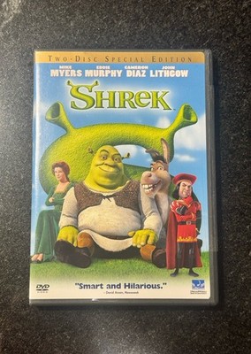  Shrek DVD 2001 Two-Disc Special Edition Myers Murphy Diaz Lithgow DreamWorks