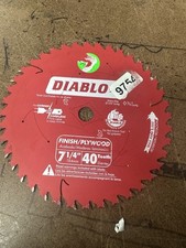Diablo And Dewalt Circular Saw Blades 7 1/4  ...