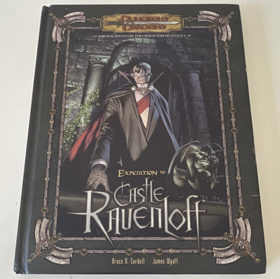 Expedition to Castle Ravenloft HC DnD 2006 95377 Ages 12+
