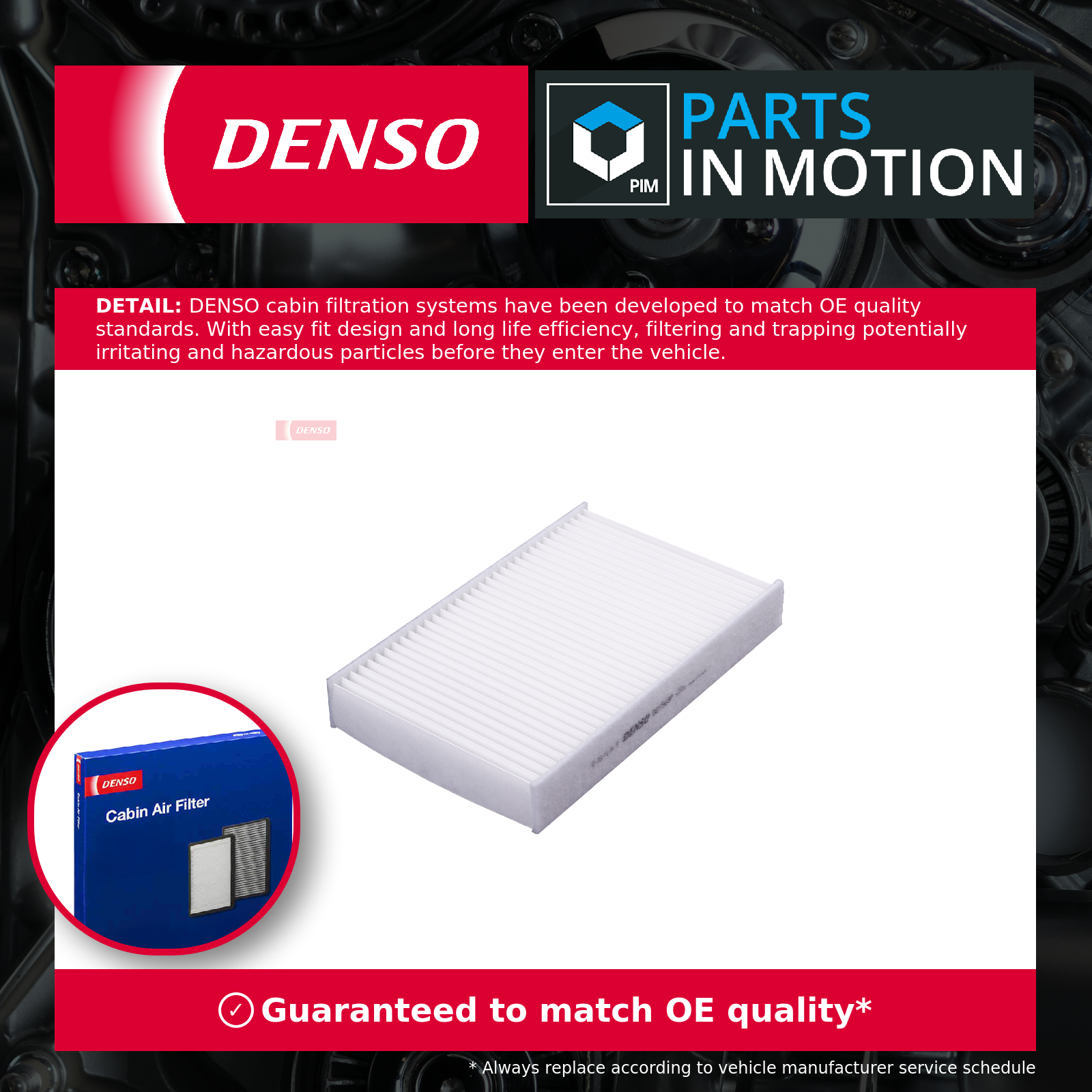 2x ✅Fits DENSO-FILTRY DCF565P FILTER CABIN AIR ⭐UK Seller⭐ - Image 16