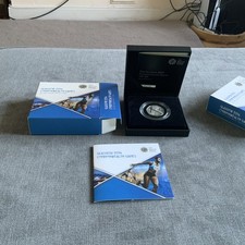 2014 Royal Mint Glasgow Commonwealth Games Silver Proof 50p Fifty Pence Coin COA