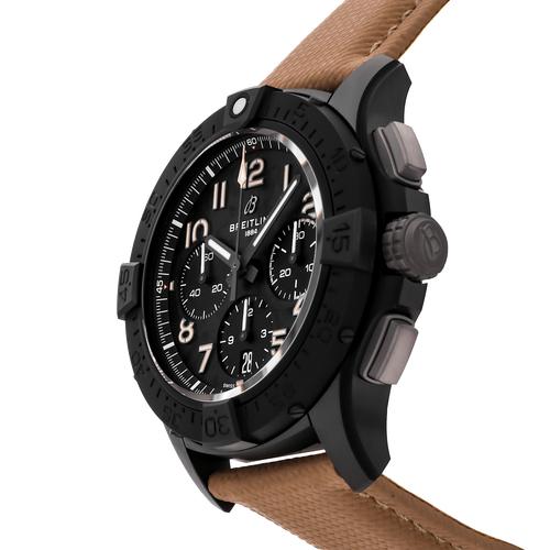 Breitling Avenger B01 Chronographe Nuit Mission Military Céramique SB0146101B1X1 - Photo 2 sur 6