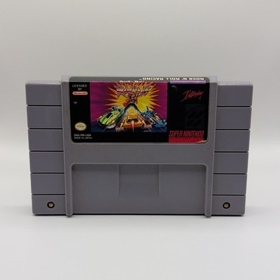 Interplay Rock n' Roll Racing SUPER NES NTSC-U/C Racing Tested a while ago