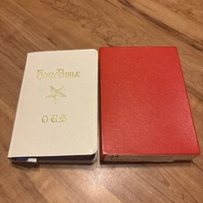 HOLY BIBLE OES - Holman Edition Pearl Text - KJV 5.5"x3.5"  - Eastern Star