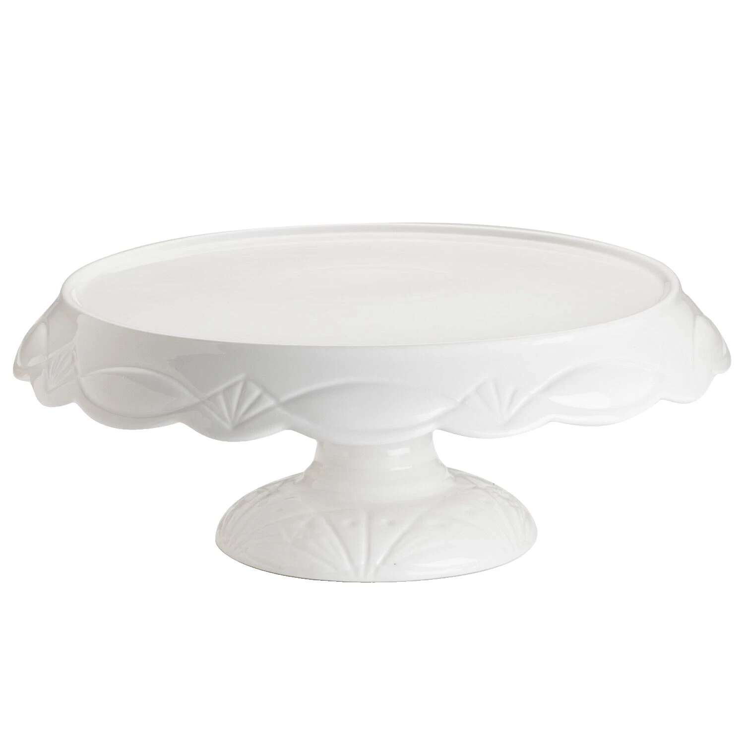White Ceramic Cake & Cupcake Stands