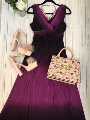 phase eight dip dye maxi dress