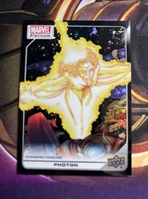 2023 Upper Deck Marvel Platinum #199 Photon Black Rainbow Parallel Card