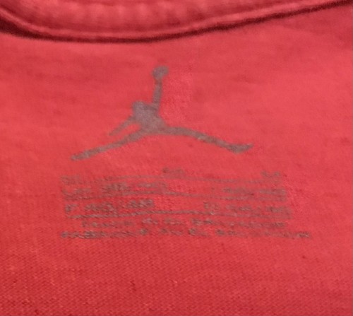 Camiseta Air Jordan para Hombre Toro Retro Jumpman RARA Talla Mediana - Imagen 5 de 5