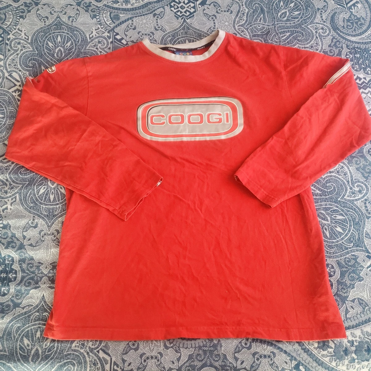 Vintage 90s Coogi Sport Australia Long Sleeve Spell Out T-shirt