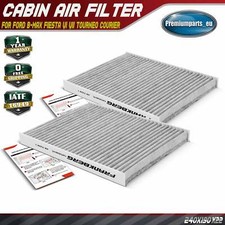 2x Pollen / Cabin Filter for Ford Puma Transit Courier Ecosport B-Max Ka+	New