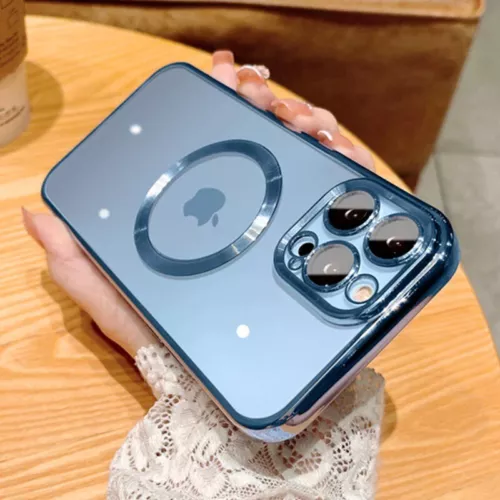 Etui na Apple iPhone 16 15 14 13 12 Pro Max odporne na wstrząsy magnetyczne silikonowe etui - Zdjęcie 5 z 30