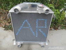 3Row Aluminum Radiator For Ford Model A W/ Flathead engine AT/MT 1928 1929 28 29
