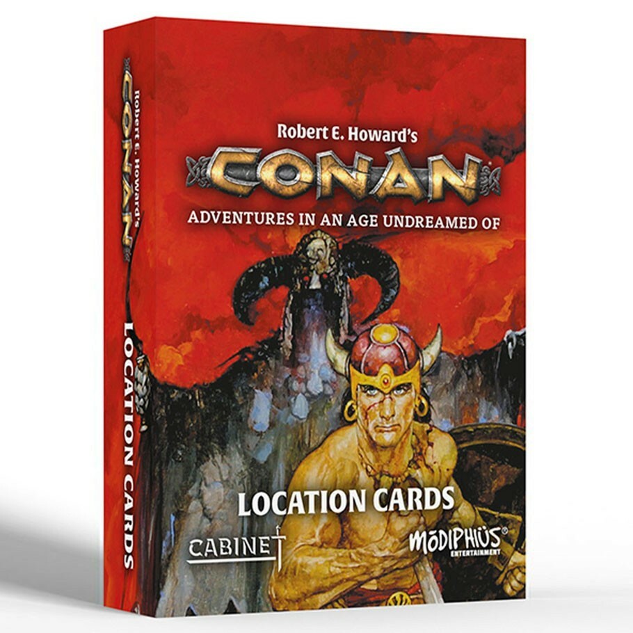 Robert E. Howard's Conan Roleplaying Game Location Cards MUH050416