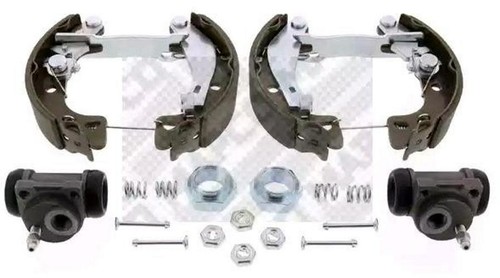 Kit De Freins, Freins à Tambours MAPCO 9754 Essieu Arrière, Avec