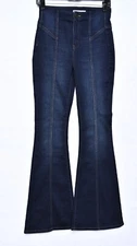 SO Goods for Life High Rise Flare Jeans 3/26W Life Dark Wash Denim Pre-Owned