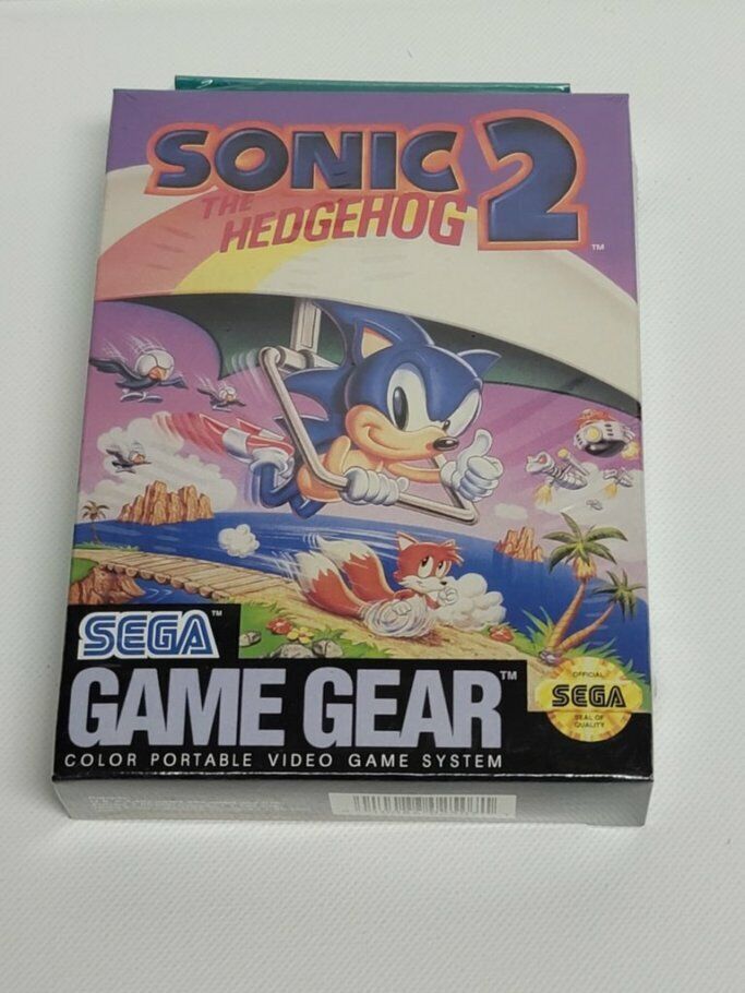 Sonic the Hedgehog 2 (Sega Game Gear) Brand New, Factory Sealed PSA 10 Rare