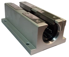 1" Open Style Double Wide Linear Ball Bearing Unit SSWD16LUU TWD16WUU SpinCo